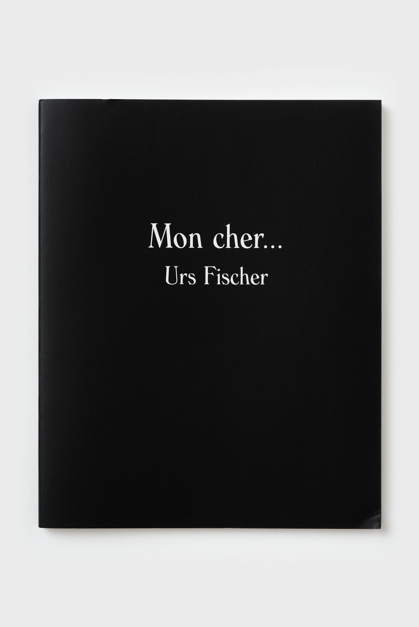 Mon cher... Urs Fischer